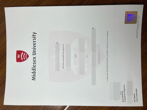 密德萨斯大学文凭-1