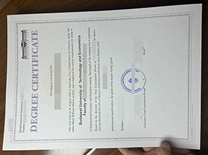 布达佩斯技术与经济大学文凭-1