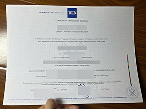 布鲁塞尔自由大学毕业证-1