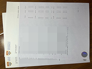 悉尼大学成绩单-1