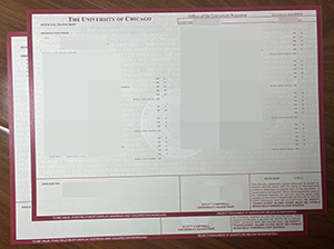 芝加哥大学成绩单-1
