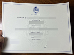 莱顿大学文凭-1