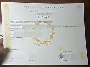蒙彼利埃大学文凭-1