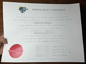 赫瑞-瓦特大学毕业证-1