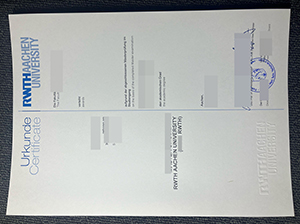 亚琛工业大学毕业证-1