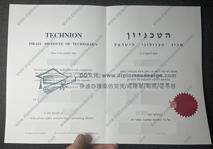 以色列理工学院文凭