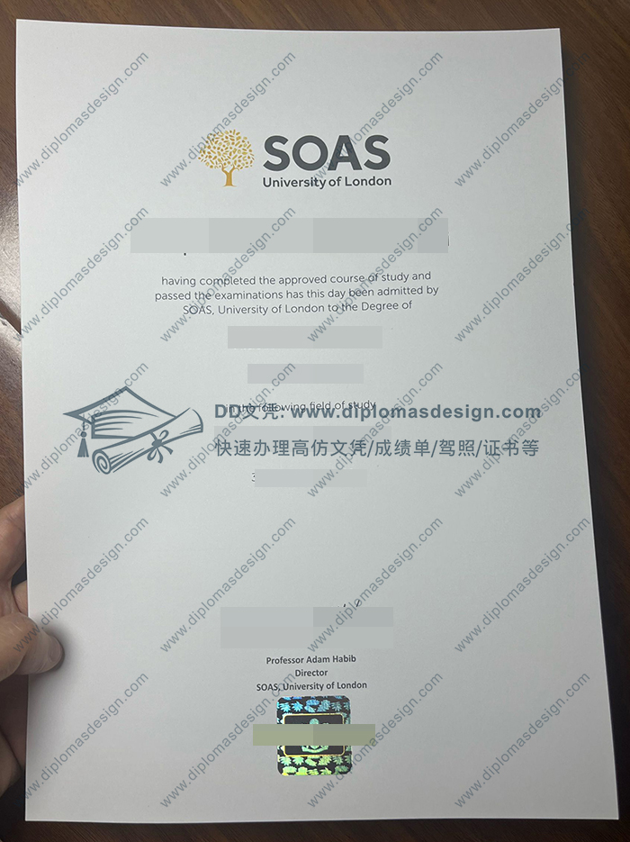 伦敦大学亚非学院毕业证