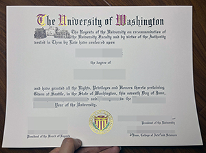 华盛顿大学毕业证-1