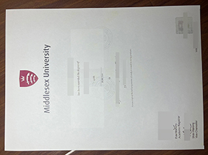 密德萨斯大学文凭-1