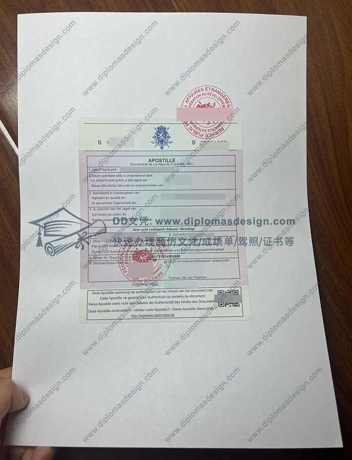 布鲁塞尔自由大学文凭及海牙认证