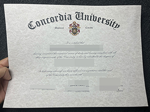 康考迪亚大学毕业证-1