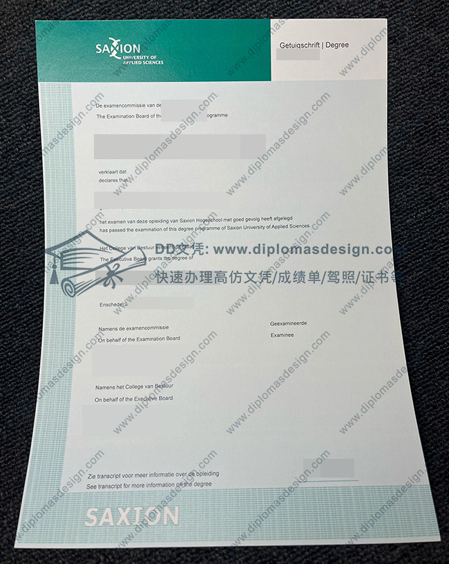 撒克逊应用科技大学文凭