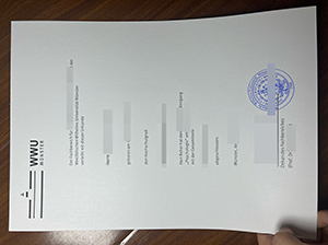 明斯特大学毕业证-1