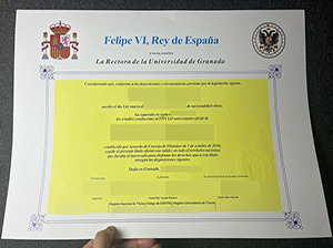 格拉纳达大学文凭-1
