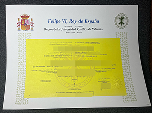 瓦伦西亚大学毕业证-1