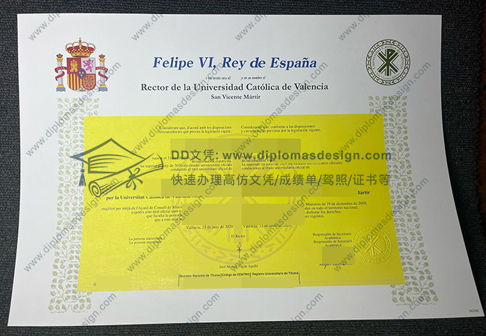 瓦伦西亚大学毕业证