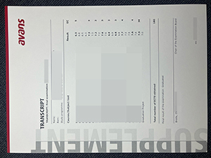 艾文思应用科学大学成绩单-1