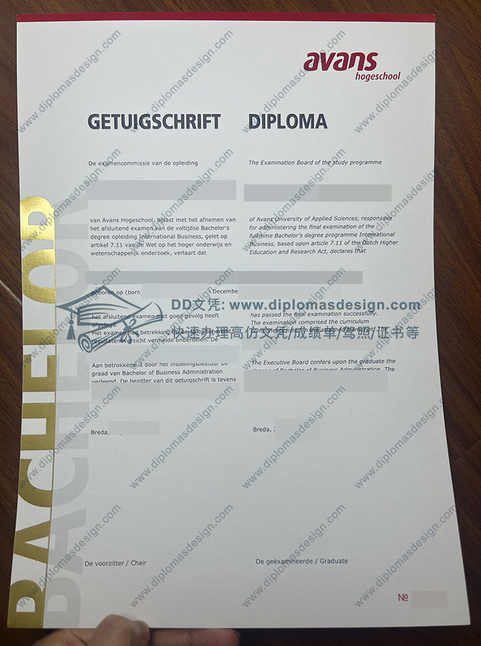 艾文思应用科学大学文凭