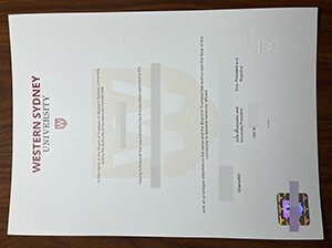 西悉尼大学学位证-1