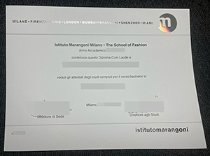 马兰戈尼学院毕业证-1