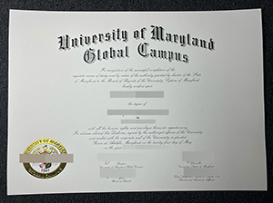 马里兰大学全球分校文凭-1