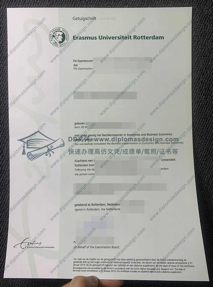 伊拉斯姆斯大学文凭