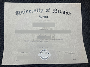 内华达大学里诺分校文凭-1