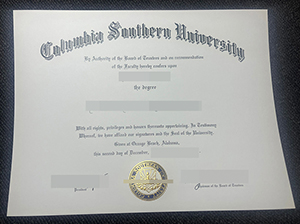 南哥伦比亚大学毕业证-1