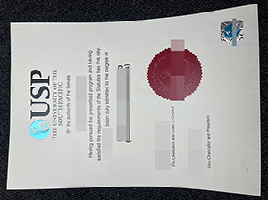 南太平洋大学毕业证-1