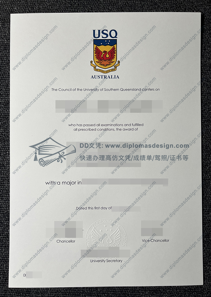 南昆士兰大学文凭