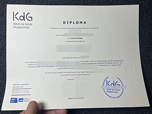 卡瑞尔格若特应用科学大学毕业证-1