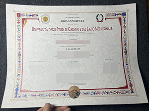 卡西诺-南拉齐奥大学文凭-1