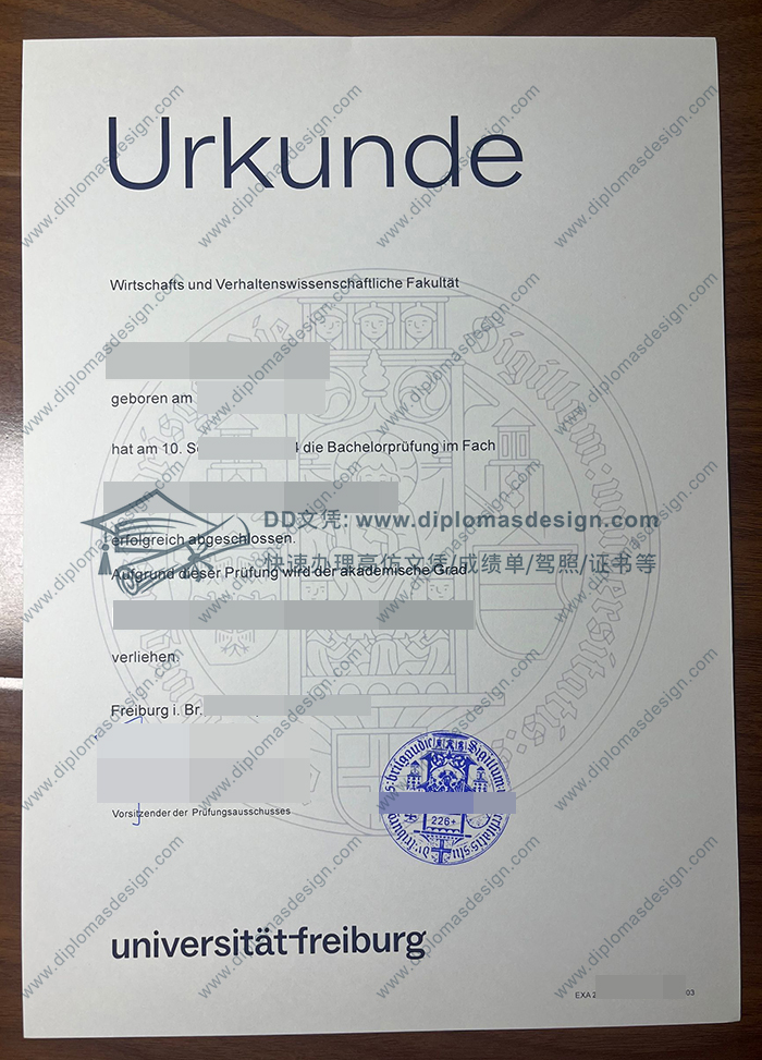 弗赖堡大学文凭