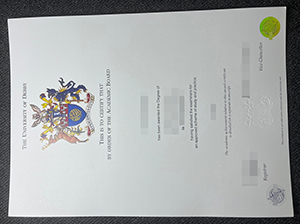 德比大学毕业证-1