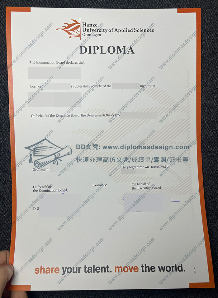 格罗宁根汉斯大学文凭