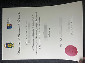 梅努斯大学毕业证-1