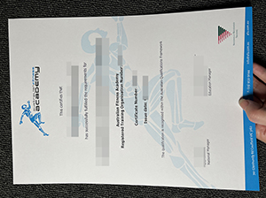 澳大利亚健身学院文凭-1