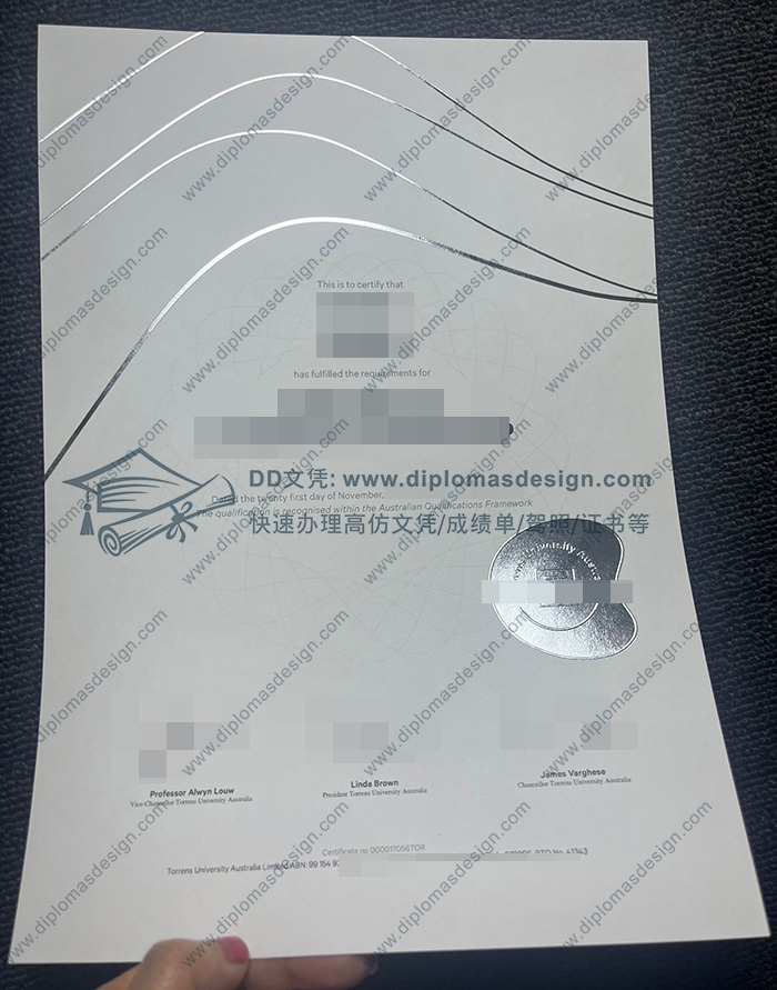 澳大利亚托伦斯大学毕业证