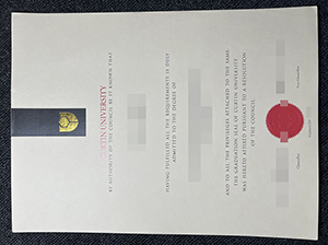 科廷大学文凭-1