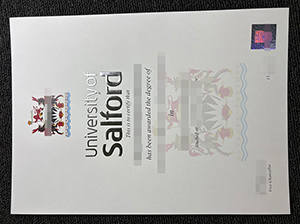 索尔福德大学毕业证-1