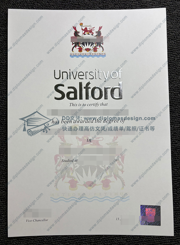 索尔福德大学毕业证