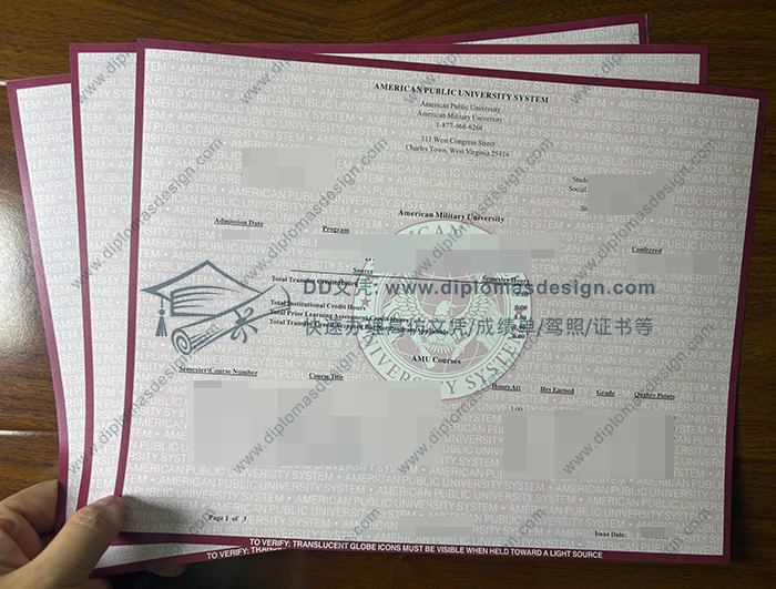 美国军事大学成绩单