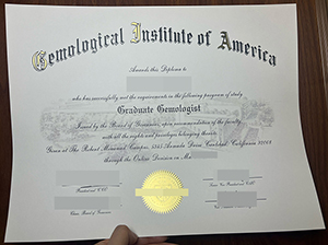 美国宝石研究所文凭-1