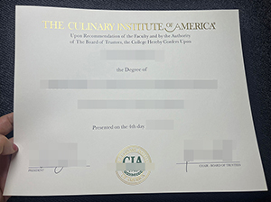 美国烹饪学院毕业证-1