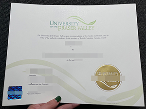 菲莎河谷大学毕业证-1