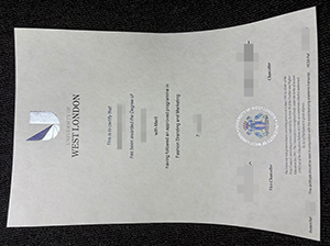 西伦敦大学毕业证-1