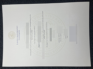 隆德大学文凭-1