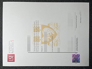 伦敦政治经济学院毕业证-1