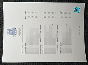 利物浦大学成绩单-1