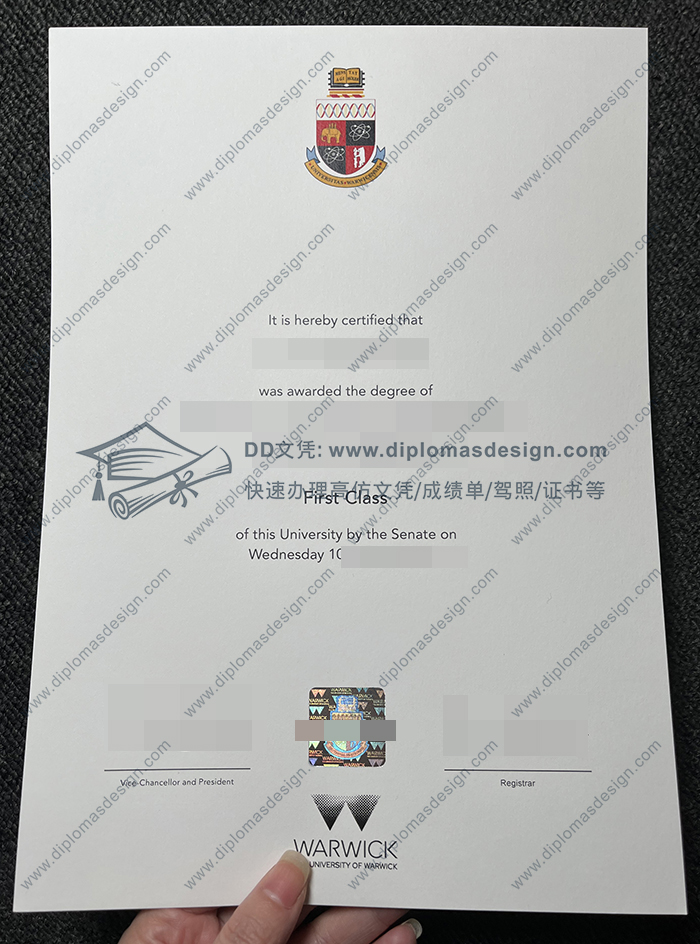 华威大学毕业证